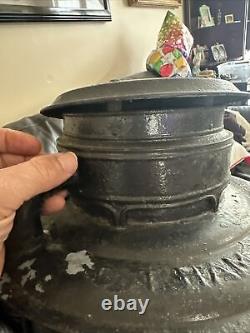 Antique Old Rare C. T Ham Mfg No 9 Globe Street Oil Lantern Lamp Light USA