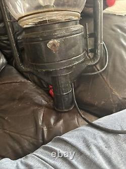 Antique Old Rare C. T Ham Mfg No 9 Globe Street Oil Lantern Lamp Light USA