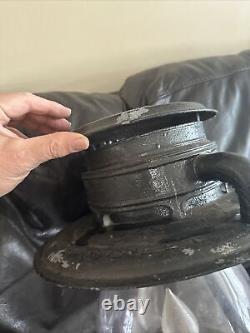 Antique Old Rare C. T Ham Mfg No 9 Globe Street Oil Lantern Lamp Light USA