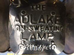 Antique Original Adlake Oil Non Sweating 4 Lens Railroad Lamp Nicest on ebay