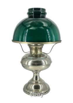 Antique Original Rayo Center Draft Kerosene Oil Lamp with Flame Spreader 1885