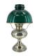 Antique Original Rayo Center Draft Kerosene Oil Lamp with Flame Spreader 1885