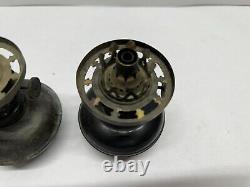 Antique P&A Victor Oil Lamp Fonts + Burner for bracket lamp Threads 3/4 Mini