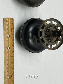 Antique P&A Victor Oil Lamp Fonts + Burner for bracket lamp Threads 3/4 Mini