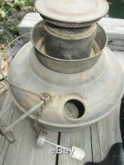 Antique Perfection Oil Heater Lamp All Complete Nice