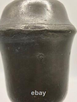 Antique Pewter (Whale) Oil Lamp RARE