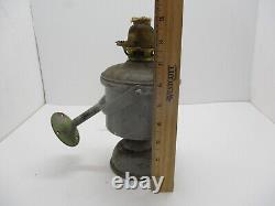 Antique Plume & Atwood Wall Mount Maritime Ships Oil Lamp