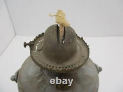 Antique Plume & Atwood Wall Mount Maritime Ships Oil Lamp