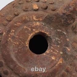 Antique Possibly Ancient Byzantine Roman Terracotta Oil Lamp 3.5l 2.25w