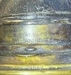 Antique QUEEN HEART / SWEETHEART Stunning Kerosene Oil Lamp BING Burner