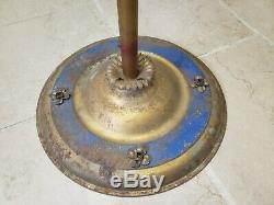 Antique RARE 1930 1 Yr Model #1252 Aladdin Birdcage Oil Floor Lamp FOR RESTORE