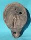 Antique Roman Oillamp Pompei With Man With Shield On Top Archeological Find