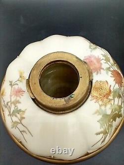 Antique Royal Worcester Oil Lamp