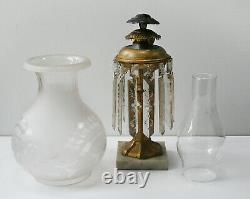 Antique Solar Lamp, circa 1850