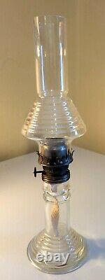 Antique T. M. Lale Oil Lamp