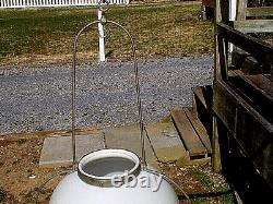 Antique The Rochester Country Store Hanging Oil Lamp 35'' Tall