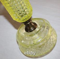 Antique Thousand Eye Oil Lamp Vaseline Oil Stand Lamp Glows For #2 Burner