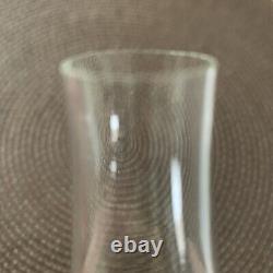 Antique Uranium Glass Handy Brand Small Oil Lamp 7.5