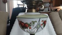 Antique Veritas Lamp Works Oil Lamp With Duplex Burner 26 EXCEPTIONAL
