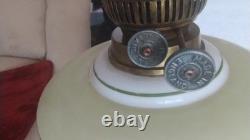 Antique Veritas Lamp Works Oil Lamp With Duplex Burner 26 EXCEPTIONAL