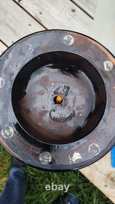 Antique Veritas Lamp Works Oil Lamp With Duplex Burner 26 EXCEPTIONAL