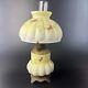 Antique Victorian Gone With The Wind Kerosene/Oil Parlor Lamp Fenton Glass 20