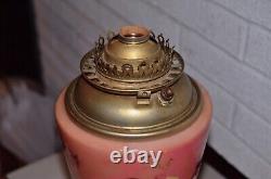 Antique/Victorian Gone w the Wind Hurricane Oil Lamp Converted/Electric Lamp