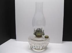 Antique Victorian Hanging Oil Parlor/Library lamp Pat'd Aug 23, 1892