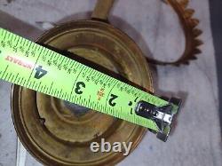 Antique Victorian Hanging Parlor Oil Lamp Frame 14 Chandelier Brass Frame