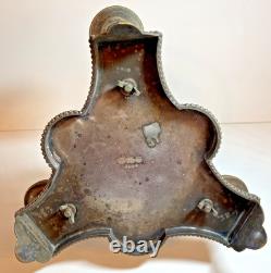 Antique Victorian Oil Lamp Base- Banquet- Marks 1867 Richardson Sheffield EPNS