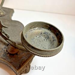 Antique Victorian Oil Lamp Base- Banquet- Marks 1867 Richardson Sheffield EPNS