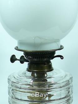 Antique Victorian Oil Lamp Duplex Wright& Butler Birmingham