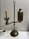 Antique Vintage Electric Brass Student Oil Lamp