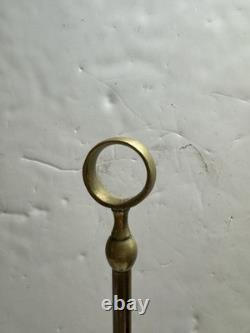 Antique Vintage Electric Brass Student Oil Lamp
