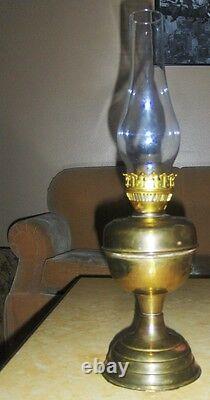 Antique Vintage Kerosene Brass Lantern Oil Lamp