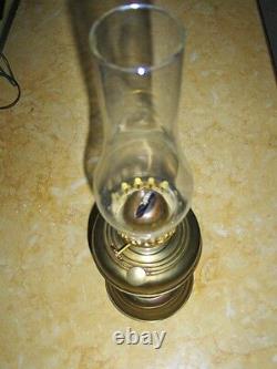 Antique Vintage Kerosene Brass Lantern Oil Lamp