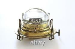 Antique bing glass kerosene burner oil lamp light victorian lighting vtg