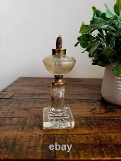 Antique c. 1880 Miniature Oil Lamp Cigar Lighter