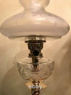 Antique empire style Kerosene Matador Oil Lamp