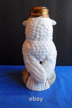 Antique miniature Owl Oil Lamp, Smith 2. Fig. 440