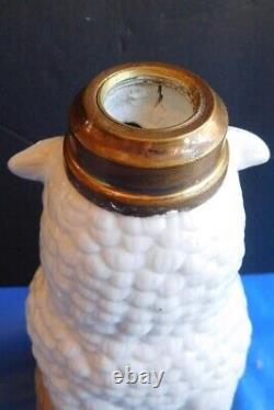 Antique miniature Owl Oil Lamp, Smith 2. Fig. 440