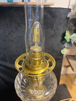 Antique oil lamp, electrified. Refurbished. Parlor lamp