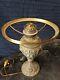 Antique oil lamp from 1900 modified to electric