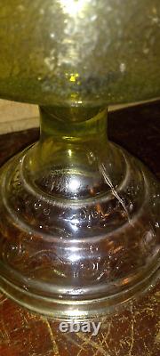 Antique oil lamp great shape still works, Vintage