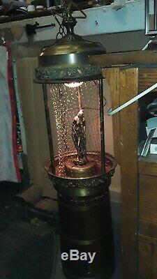 Antique-vintage oil rain lamp Goddess rain lamp chain lamp