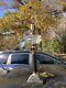 Antq 19th C. GWTW Cut Glass Font Banquet Column Oil Lamp Converted Electric 27