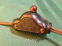 Antq Victorian Oil or Parlor Lamp Hand Painted converted to electric rewired