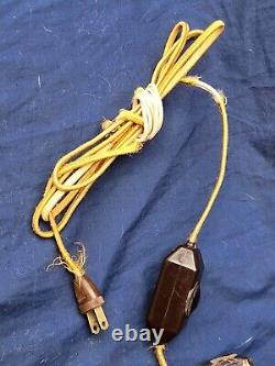 Beautiful Antique Neoclassical Marble Converted Oil Lamp Yellow Colored Crystal