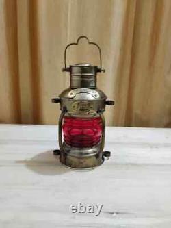 Brass Lantern Oil Lamp For Lobby Decor, Antique Lantern, Christmas gift