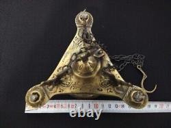 Brass Oil Lamp Cockerel Vintage Brass Oil Lamp Antique Traditional Lighting